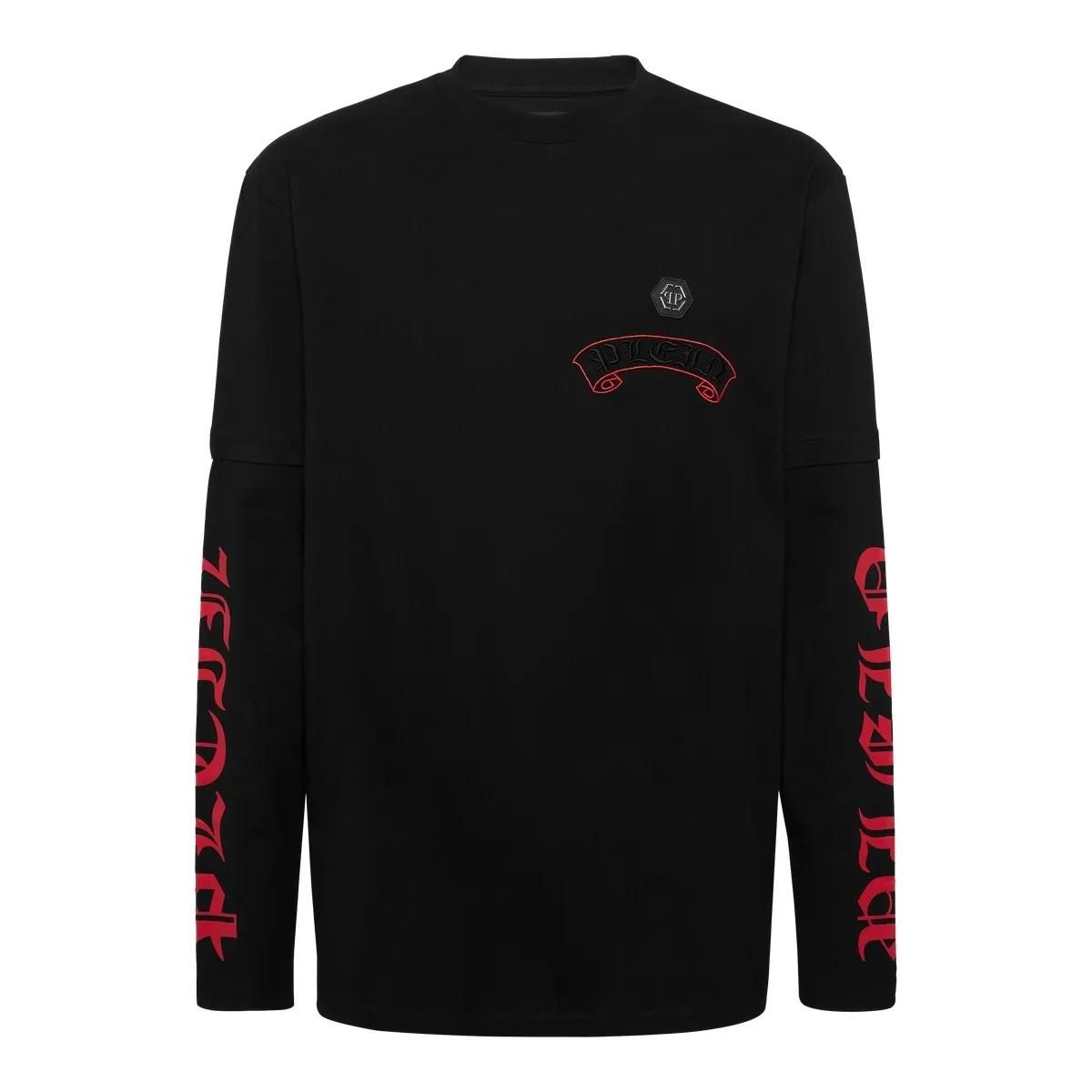 Modernes Langarmshirt mit Grafikdruck