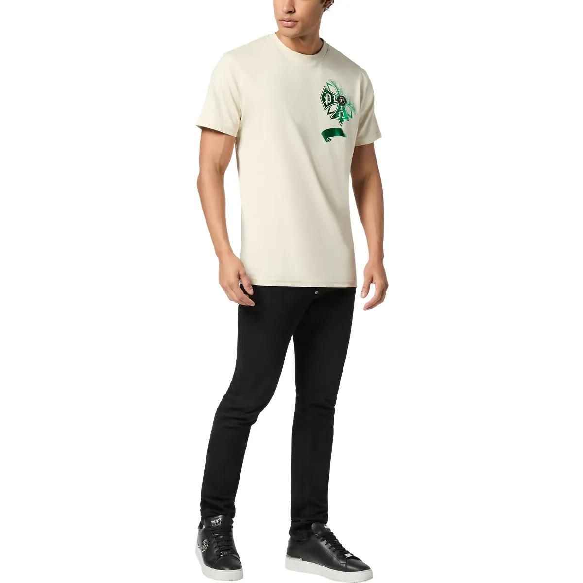 T-Shirt mit Grafikdruck und Rundhalsausschnitt