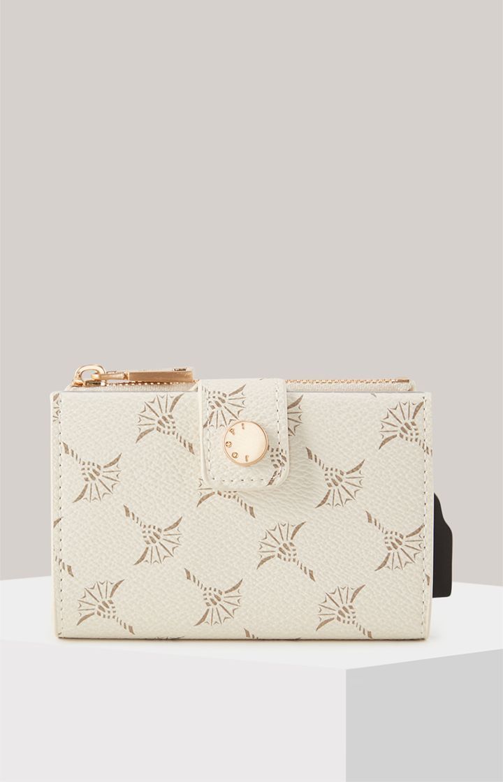 JOOP! Cortina C-Four Kartenetui Off-White Cornflower Allover Muster