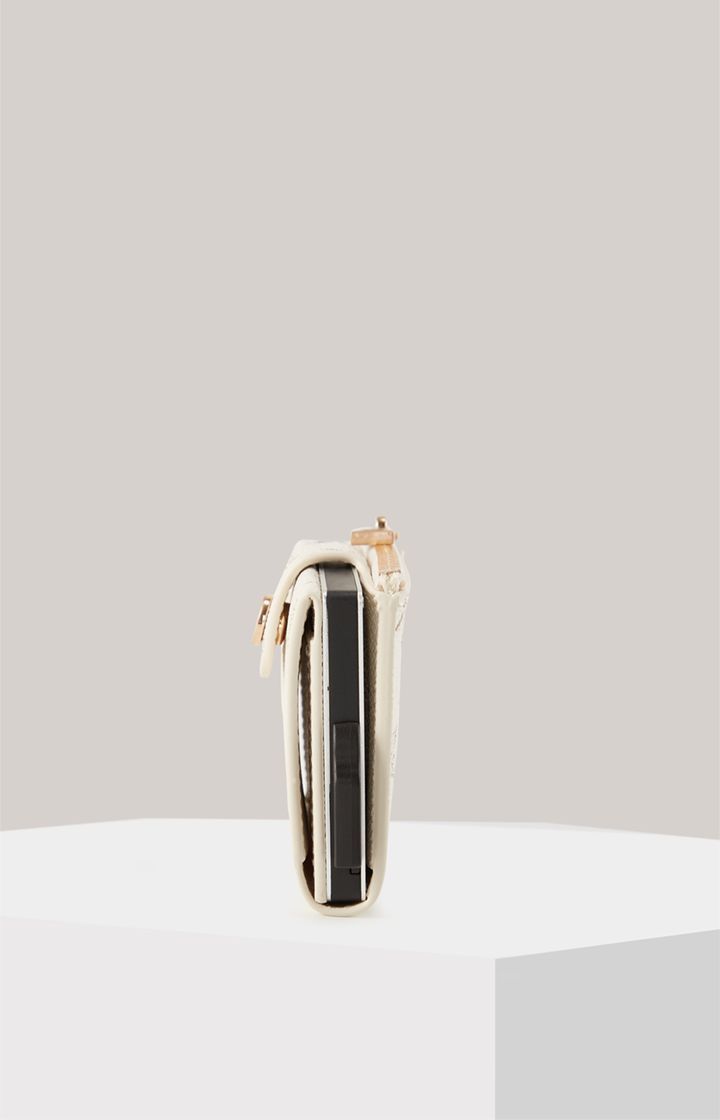 JOOP! Cortina C-Four Kartenetui Off-White Cornflower Allover Muster