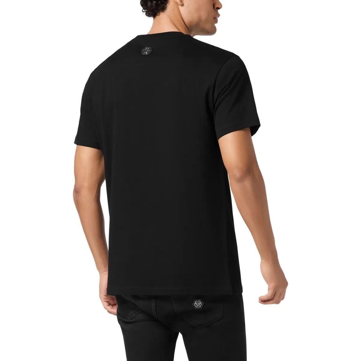 T-Shirt mit Grafik-Waschbär-Print und Rundhalsausschnitt