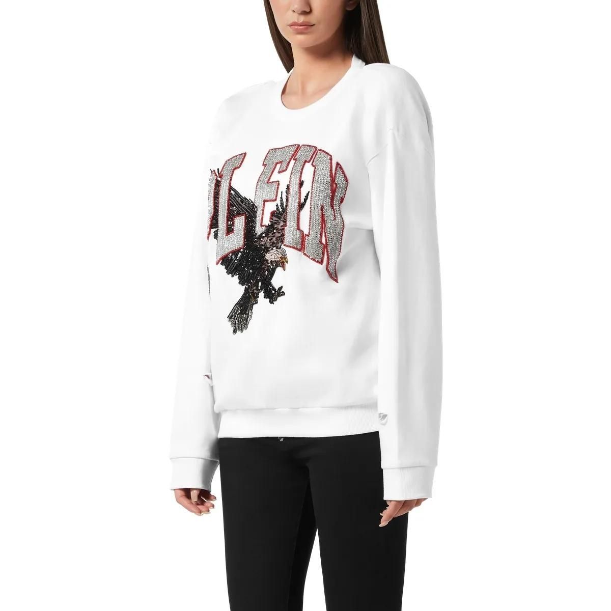 Übergroßes Sweatshirt mit Adler-Grafik