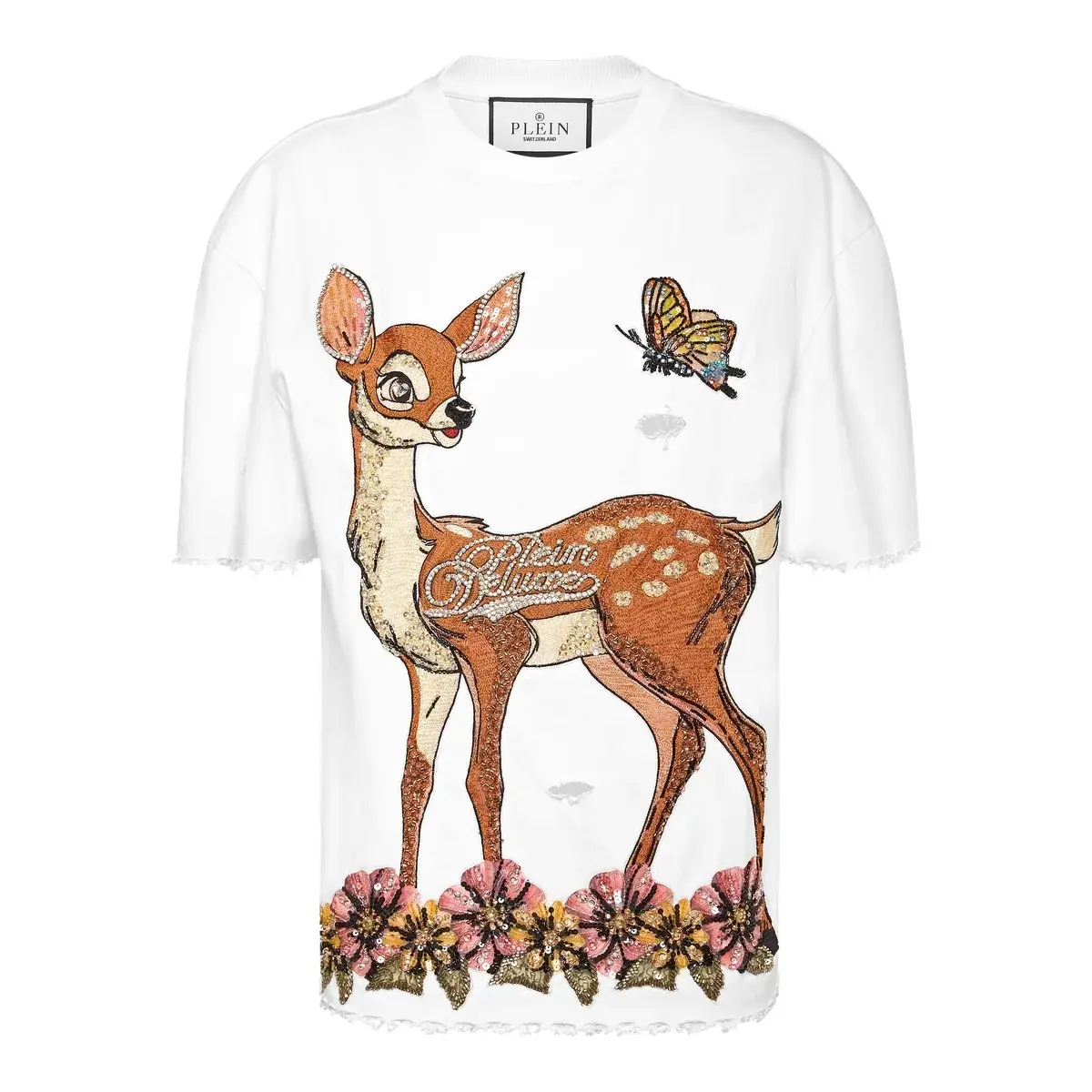 T-Shirt aus Baumwolljersey mit Grafikprint