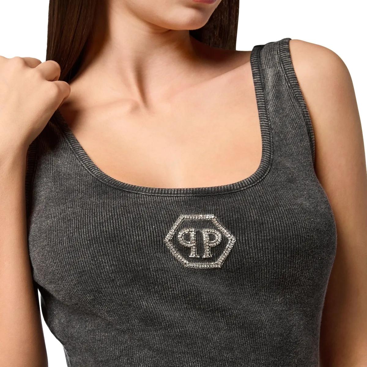 Geripptes, figurbetontes Tank-Minikleid