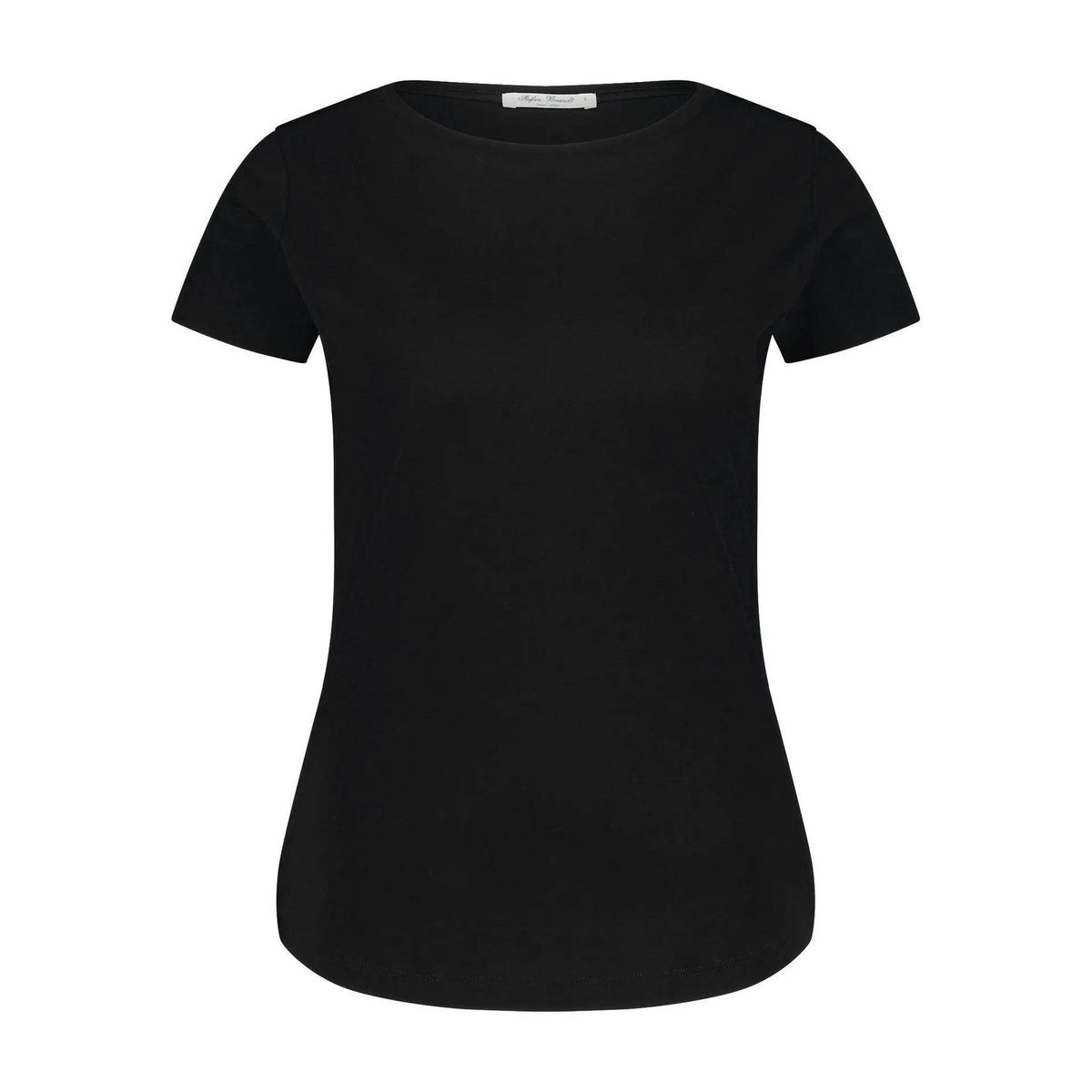 Klassisches Baumwoll-T-Shirt mit Rundhalsausschnitt