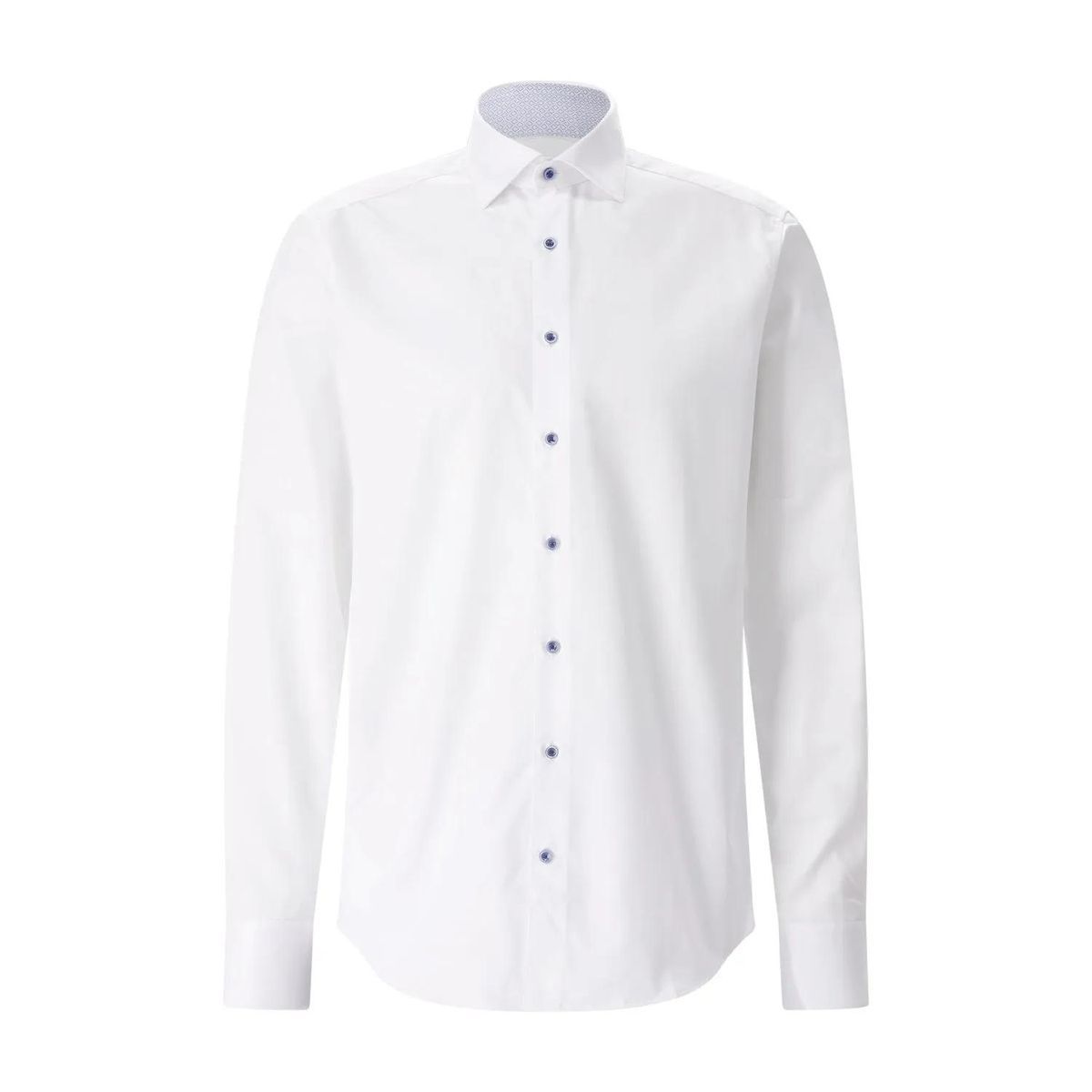 Schmal geschnittenes Popeline-Hemd