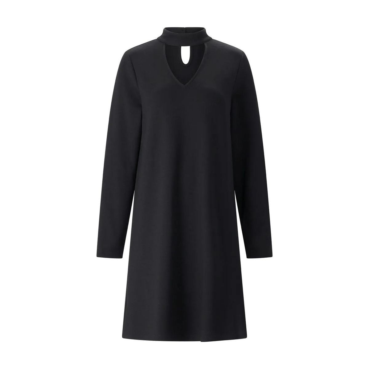 Elegantes Midikleid mit Schlüssellochausschnitt