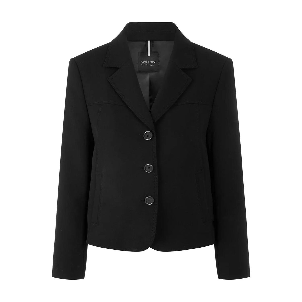 Kurz geschnittener, einreihiger Blazer