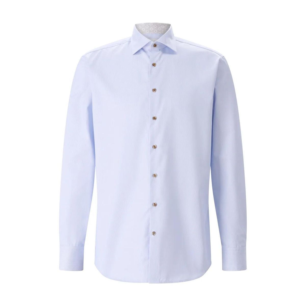 Herrenhemd mit Streifenmuster, Regular Fit