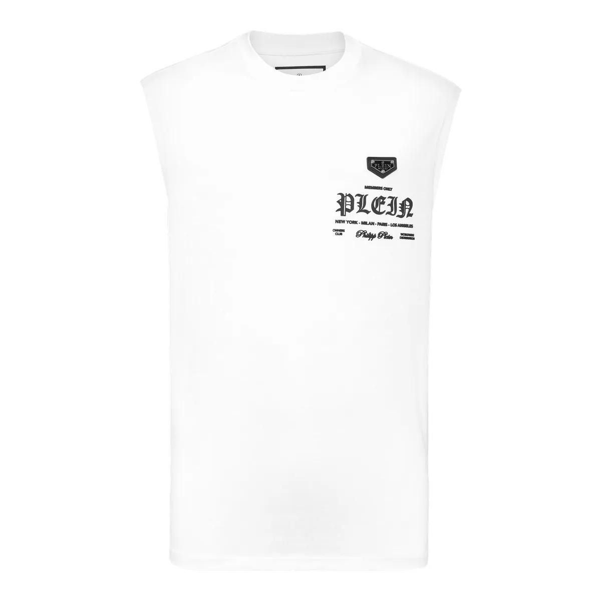 Ärmelloses T-Shirt mit Grafik