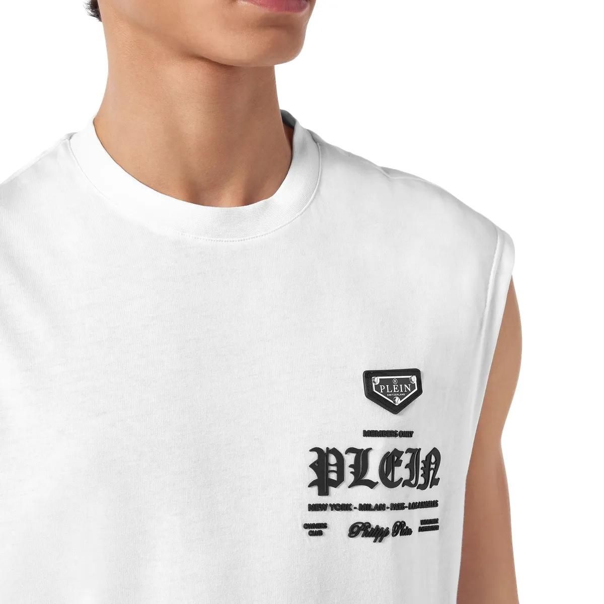 Ärmelloses T-Shirt mit Grafik