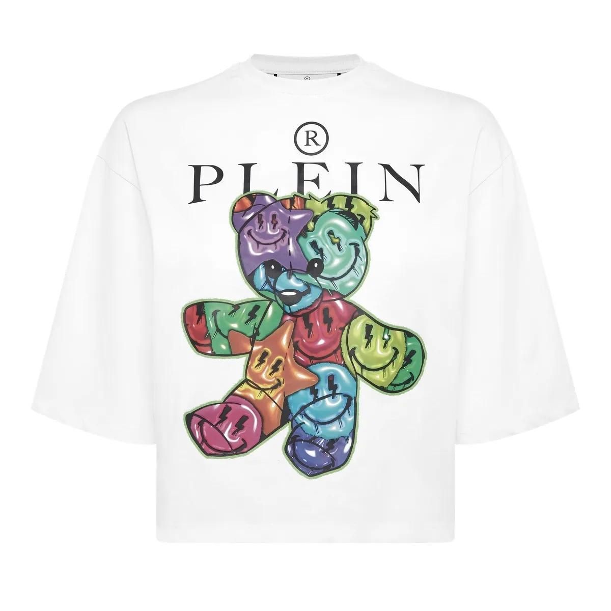 Grafik Teddybär Cropped T-Shirt