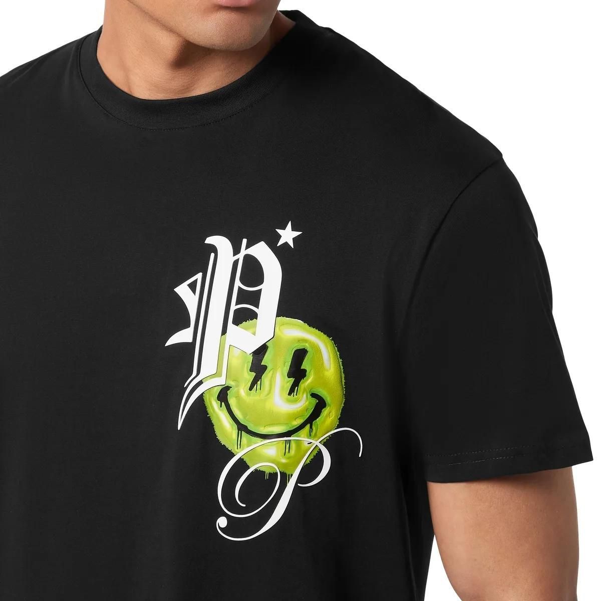 T-Shirt mit Rundhalsausschnitt und Grafikprint