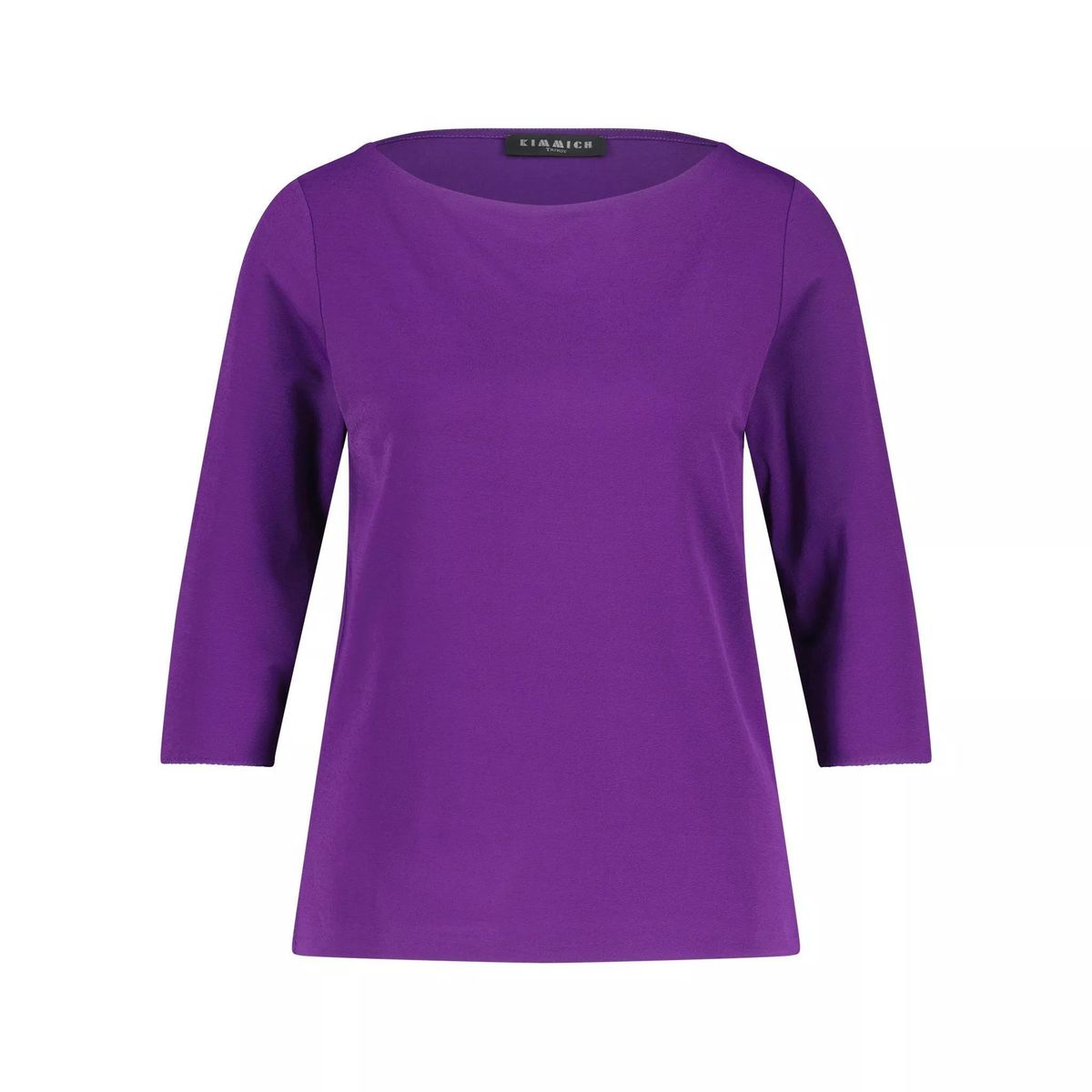Elegantes Viskose-Crêpe Shirt mit Dreiviertelärmeln