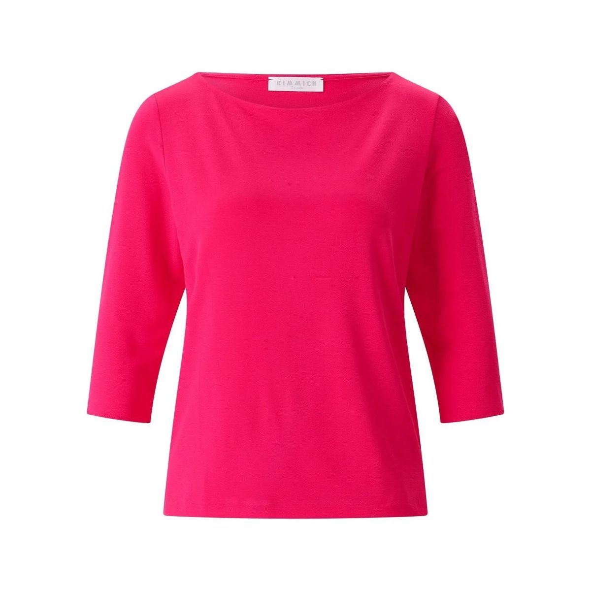 Elegantes Viskose-Crêpe Shirt mit Dreiviertelärmeln