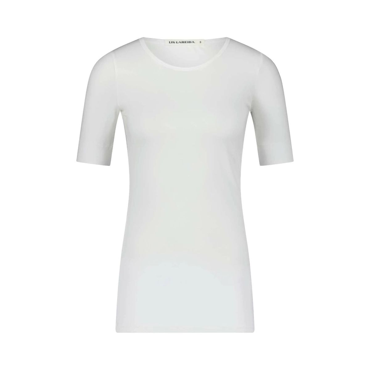 Klassisches, figurbetontes Baumwoll-T-Shirt