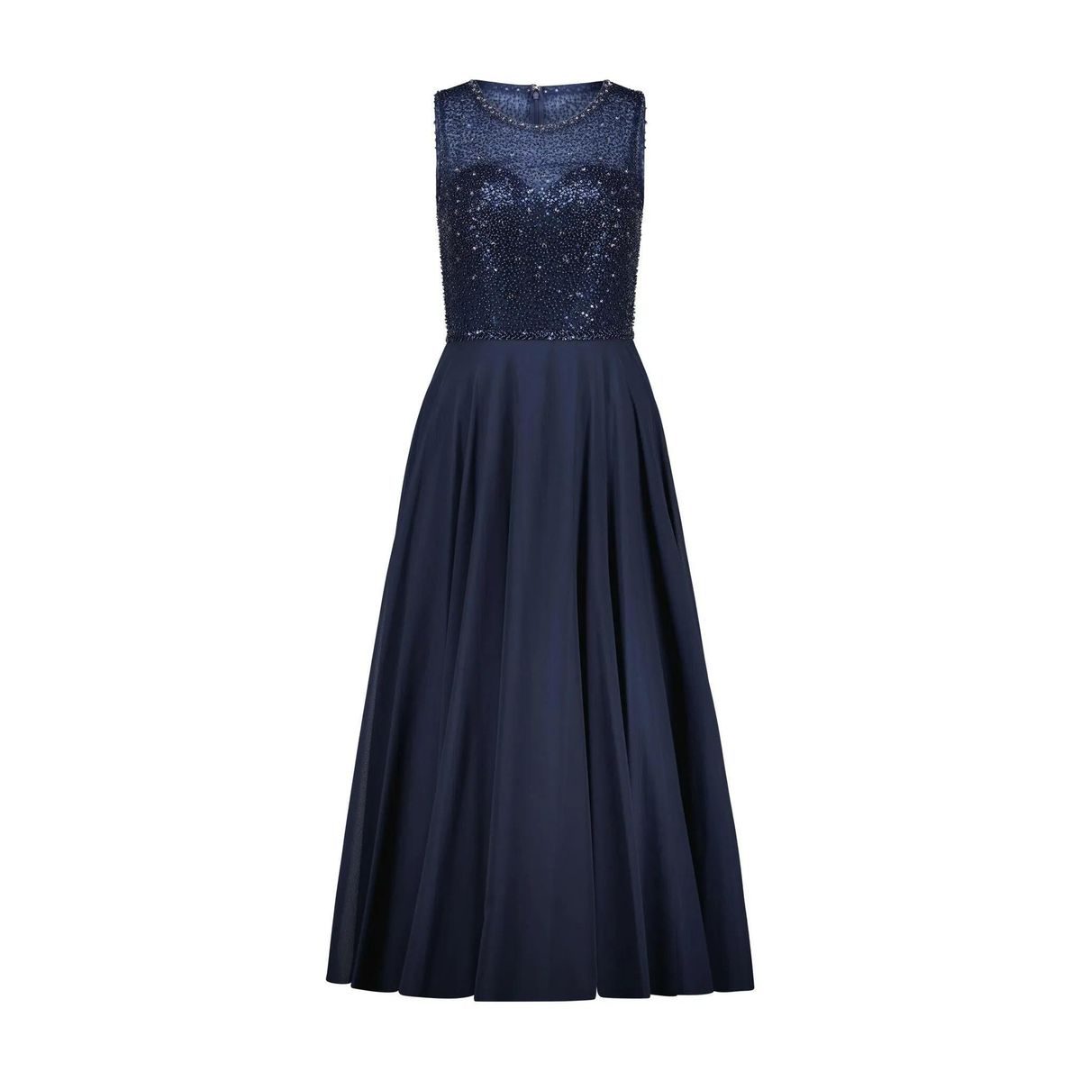 Elegantes Abendkleid mit Paillettenoberteil