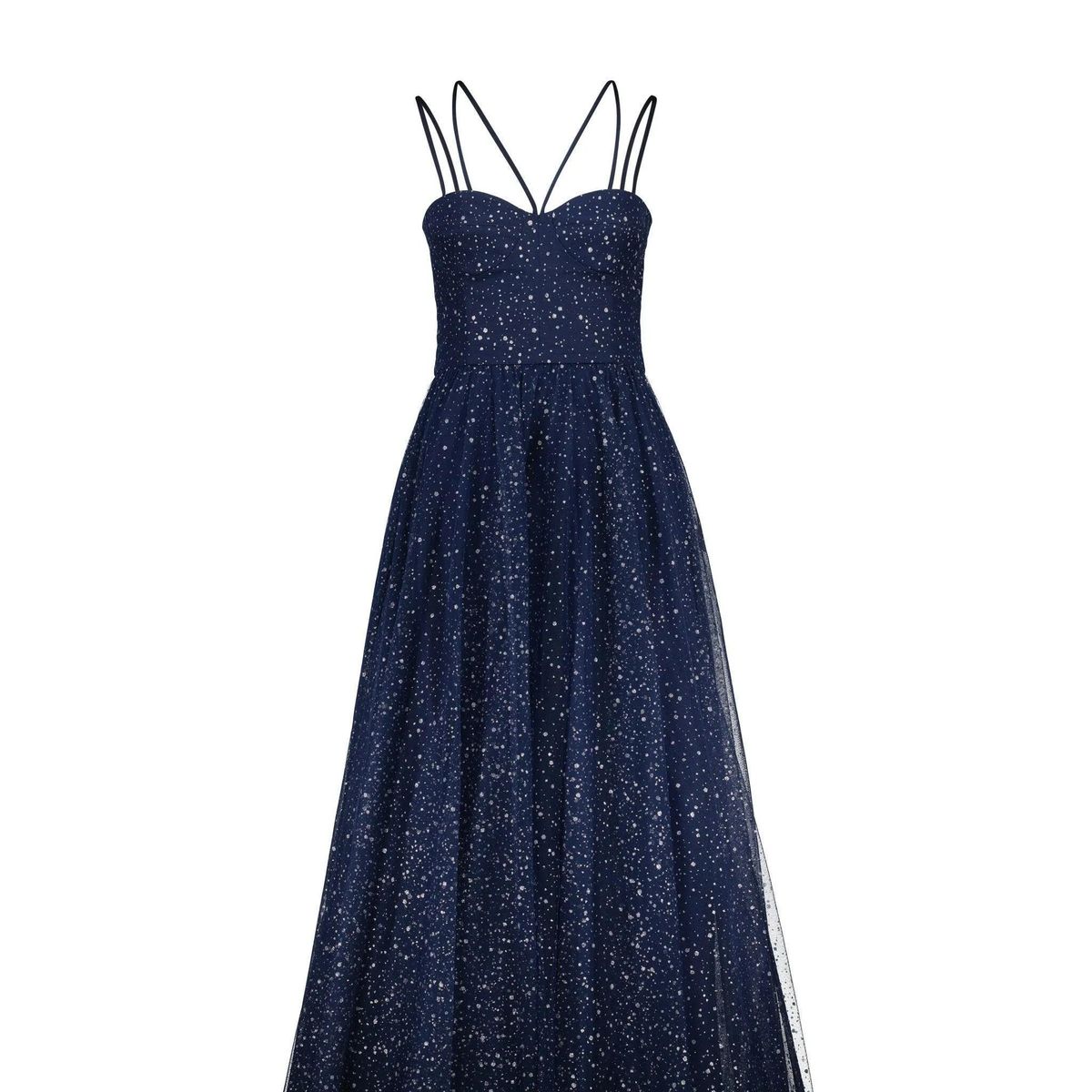 Elegantes Tüll A-Linien Abendkleid