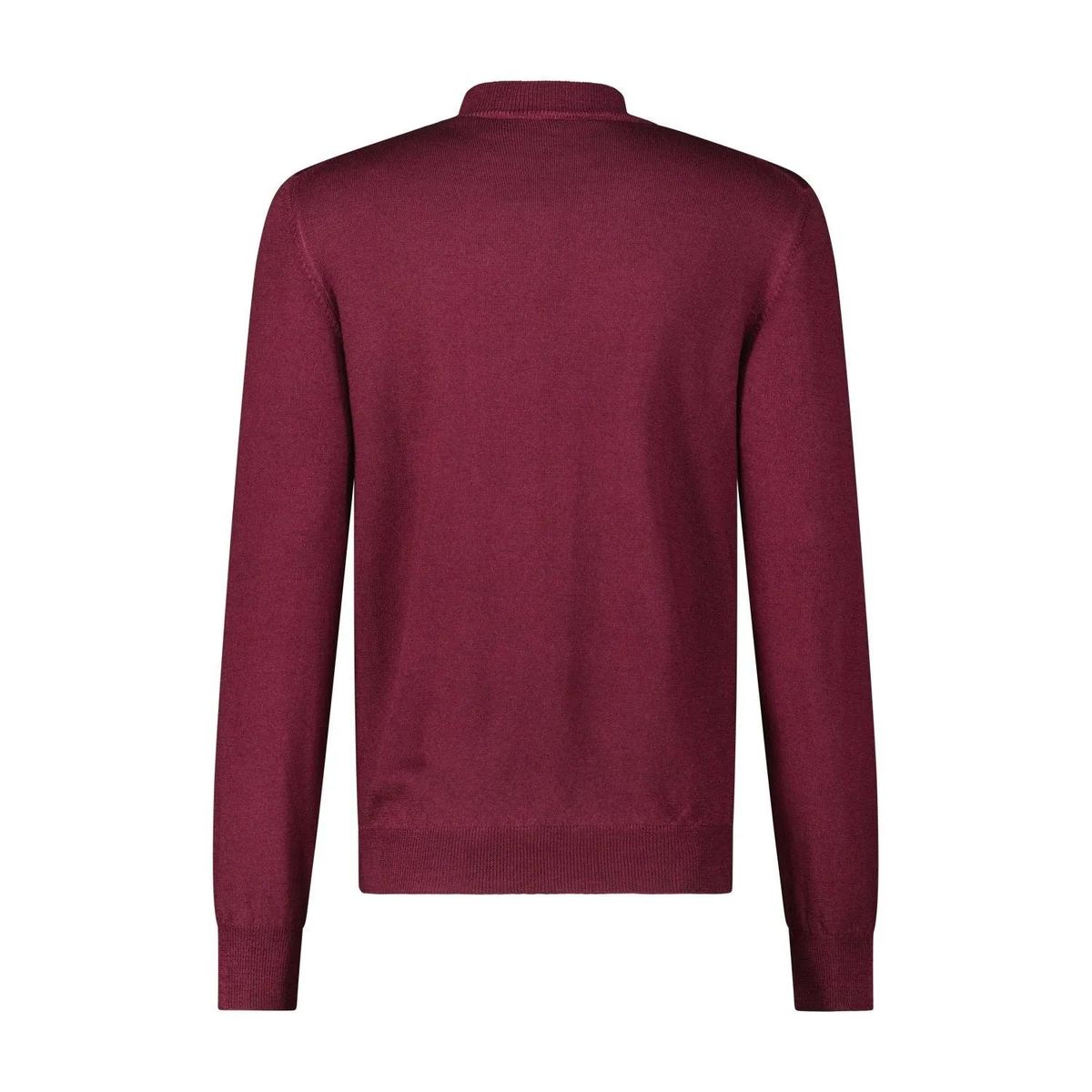 Klassischer Woll-Rollkragen-Strickpullover