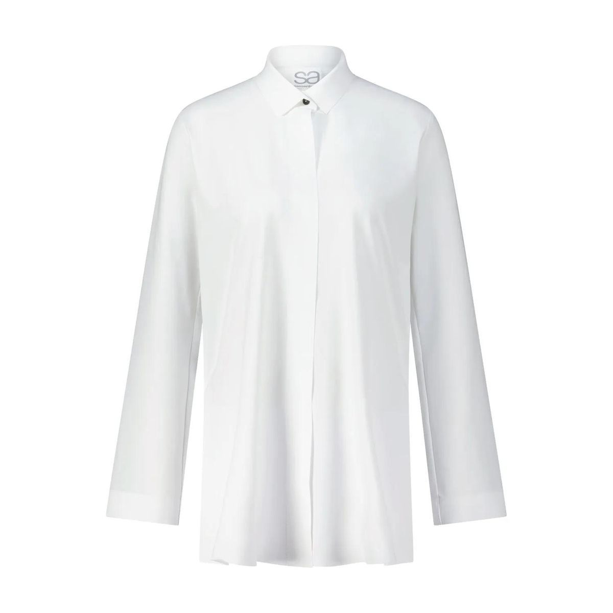 Locker geschnittene Langarmbluse