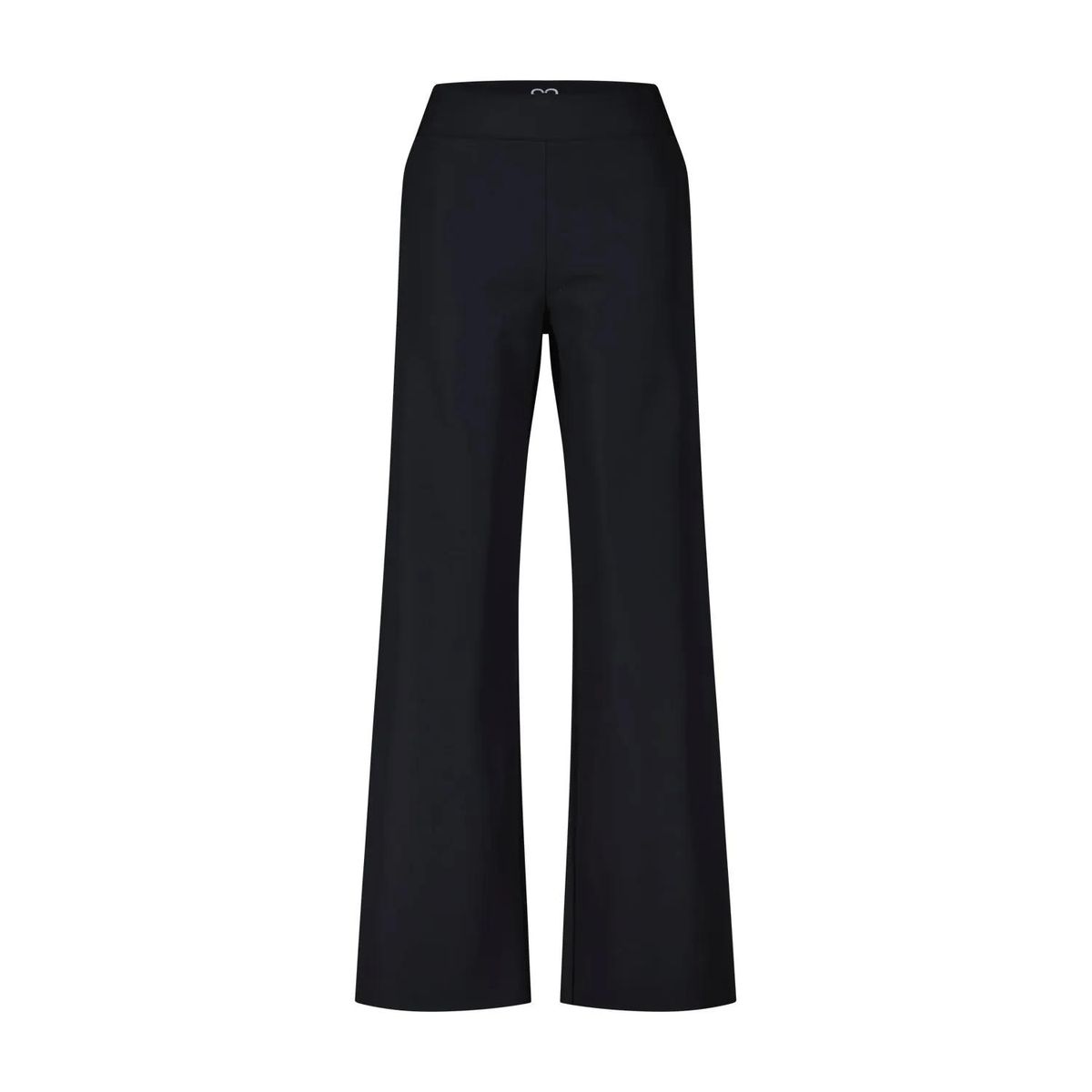 Weite Hose mit hoher Taille