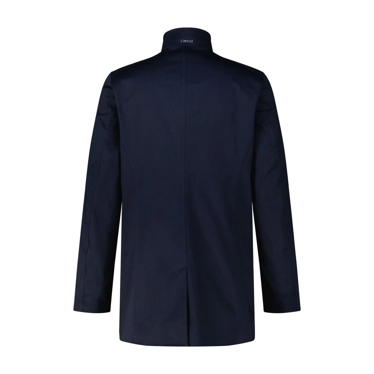 Kurzmantel mit Stehkragen und Knopfleiste