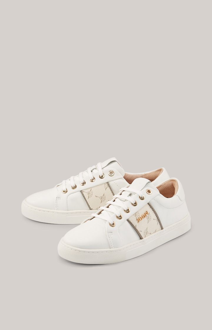 Joop! Cortina Lista Coralie Damen Offwhite/Rosé Leder Sneaker