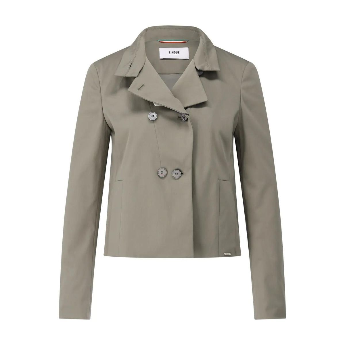 Eleganter, Kurz Geschnittener Zweireiher Blazer