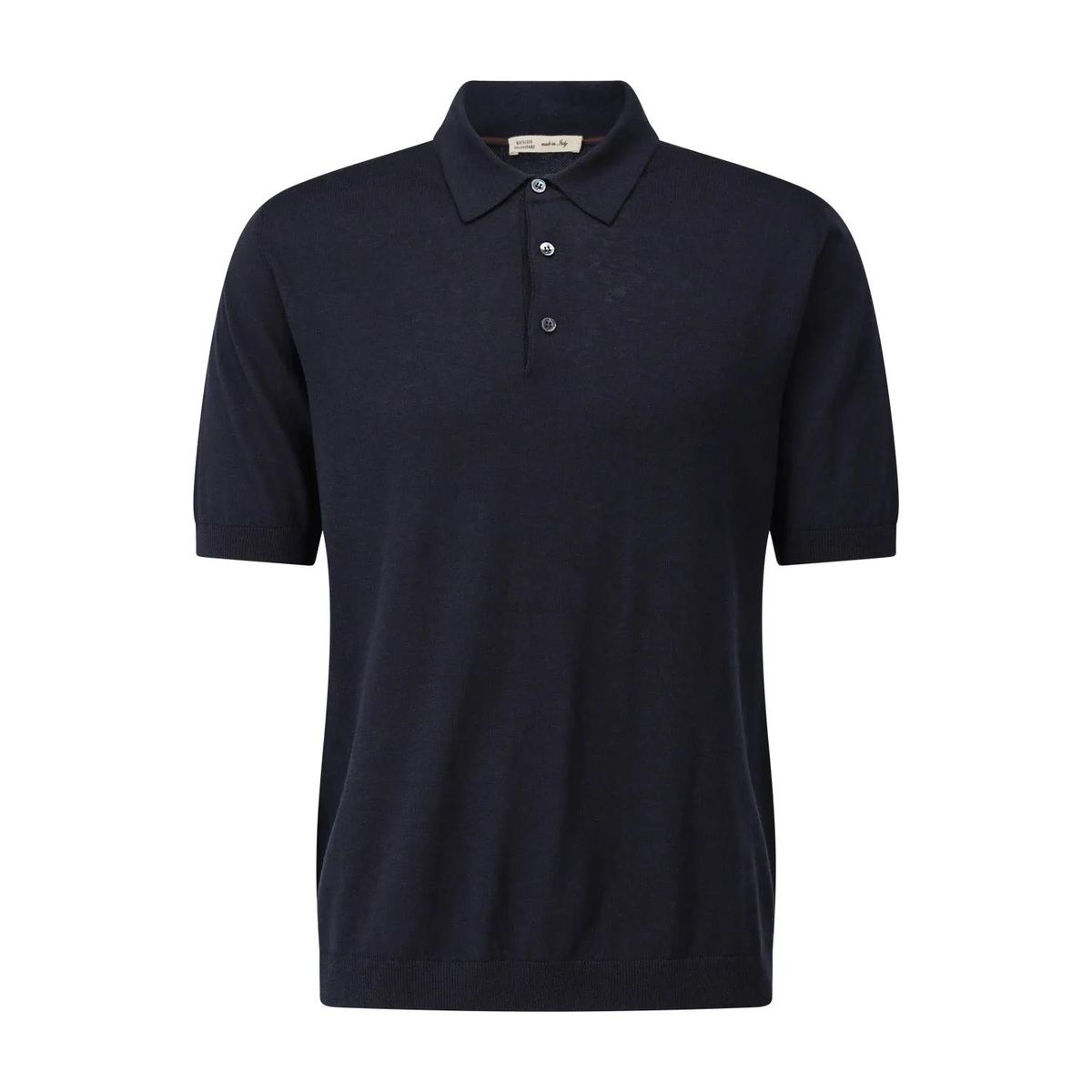 Leichtes Strick-Poloshirt