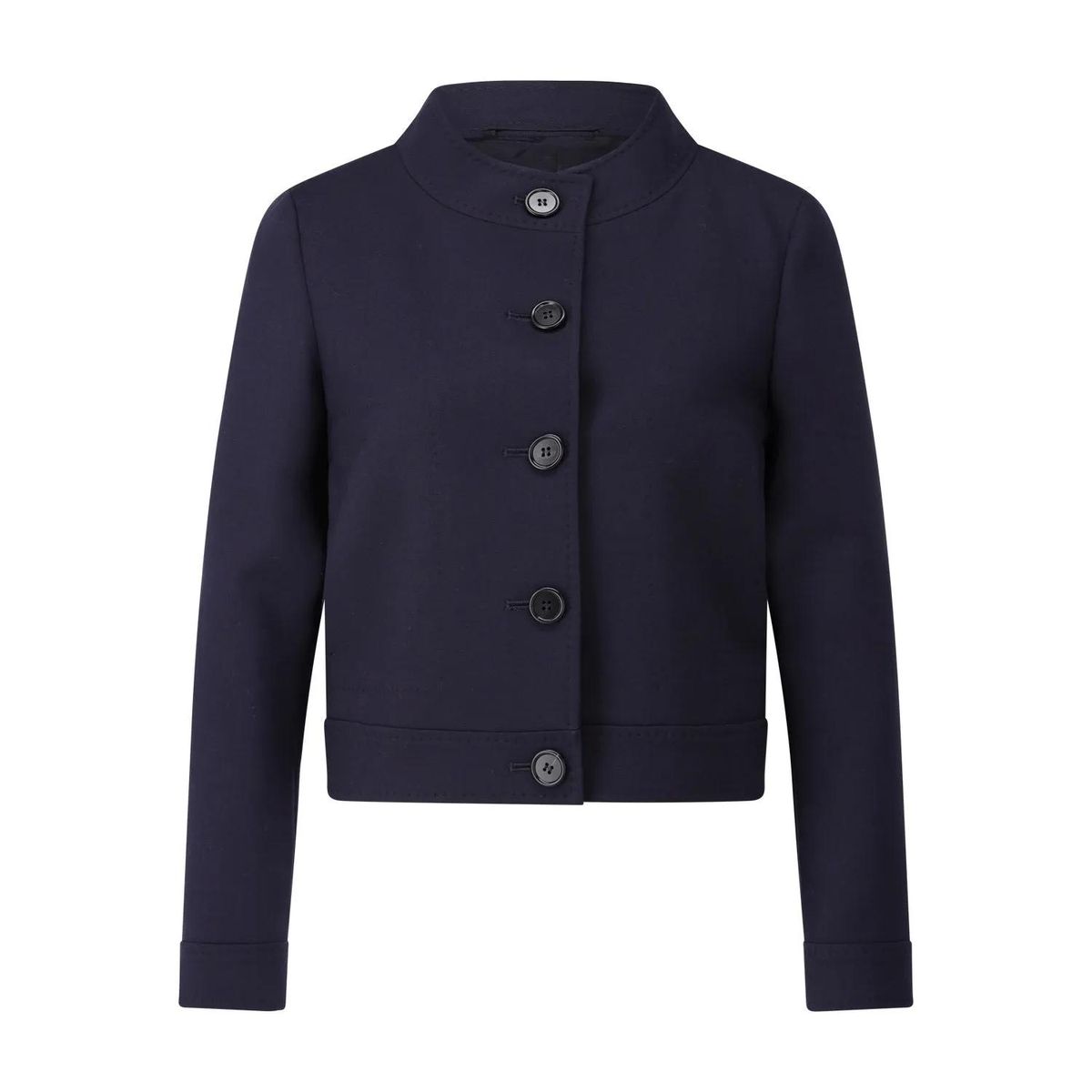 Elegante Jacke aus Wollmischung mit Kragen