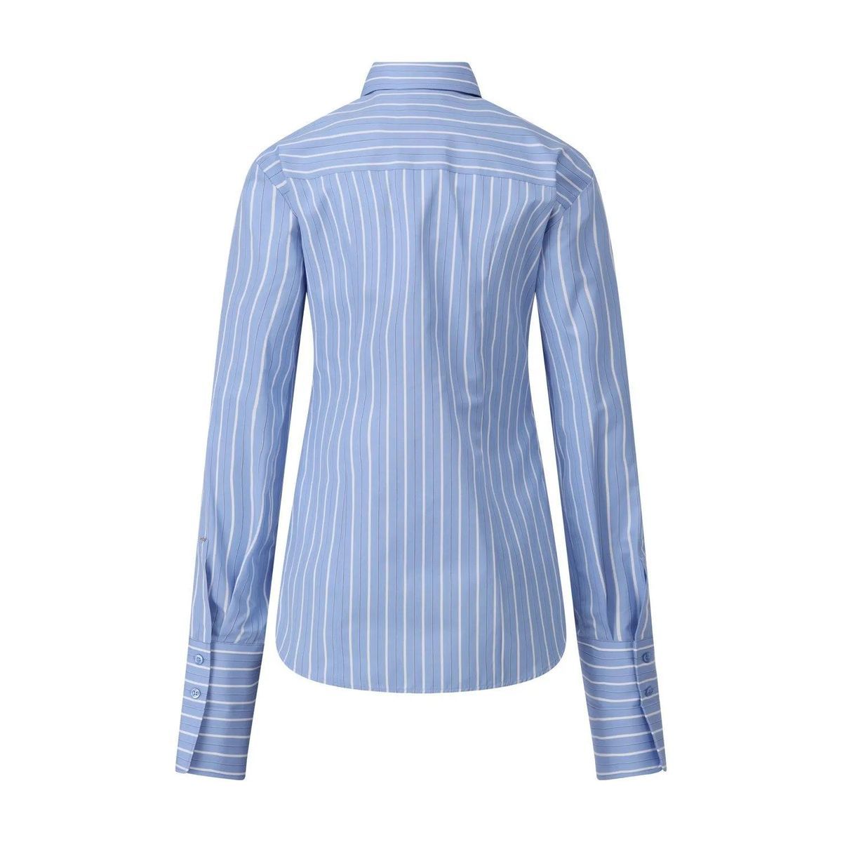 Gestreiftes Baumwoll-Knopfhemd