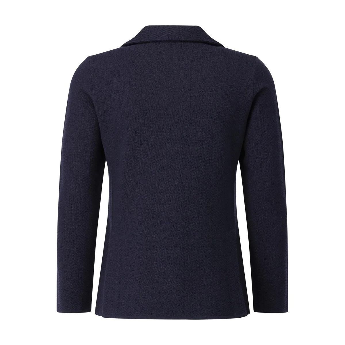 Baumwollblazer mit Fischgrätenmuster