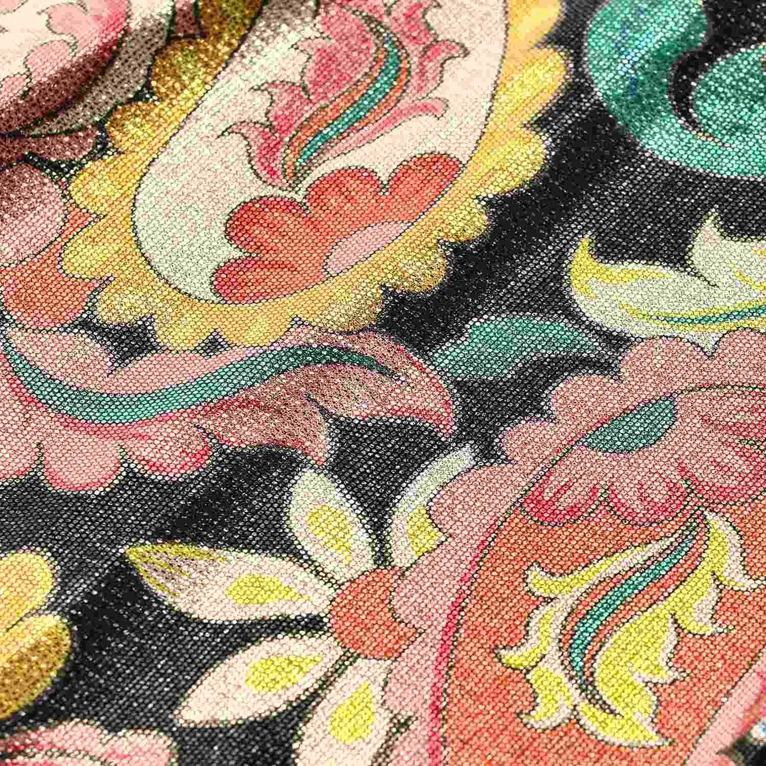 Elegantes Cocktailkleid mit Paisley-Muster