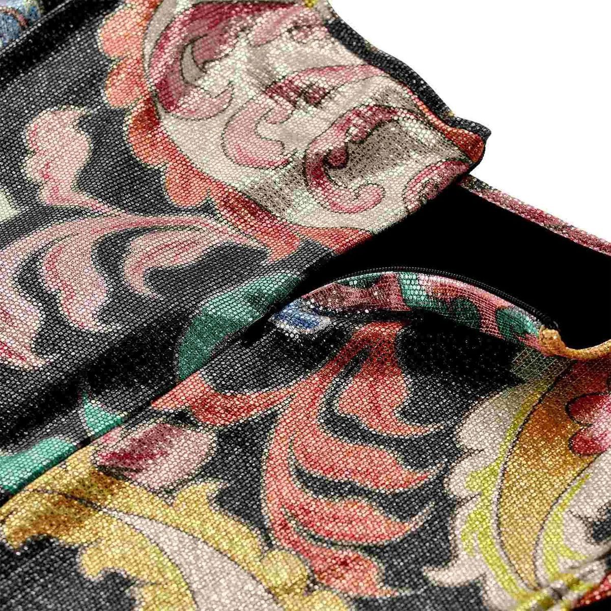Elegantes Cocktailkleid mit Paisley-Muster