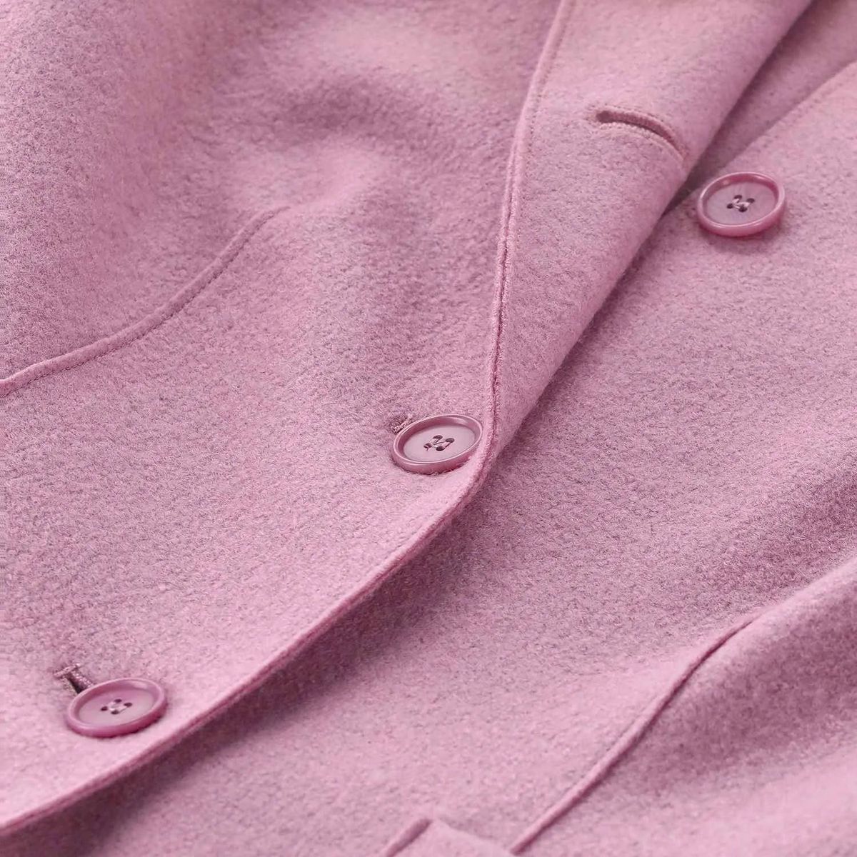 Elegante Jacke aus Wollmischung mit Taschen