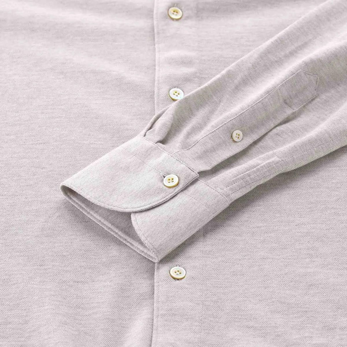 Elegantes Langarmhemd mit Knopfleiste