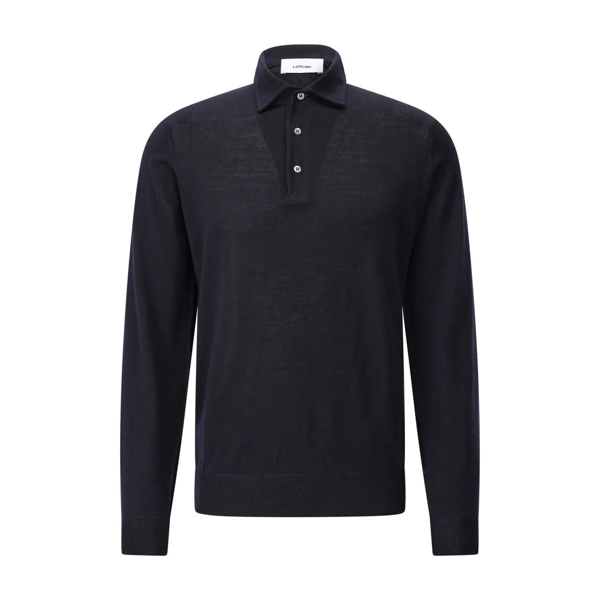 Elegantes Wollstrick-Poloshirt