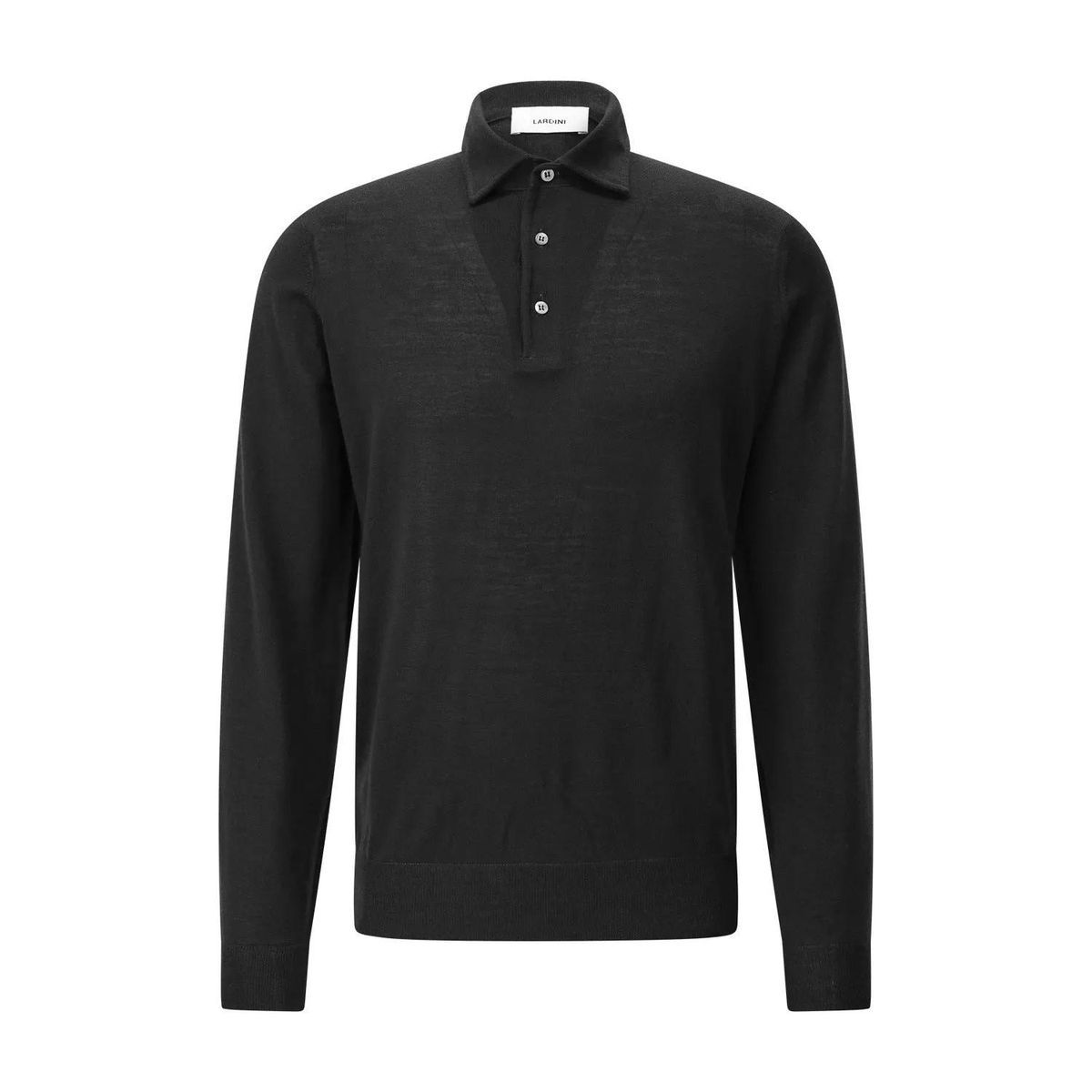 Elegantes Wollstrick-Poloshirt
