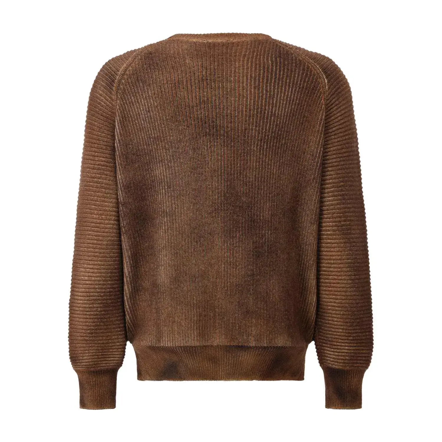 Strukturierter Strickpullover aus Wolle-Kaschmir