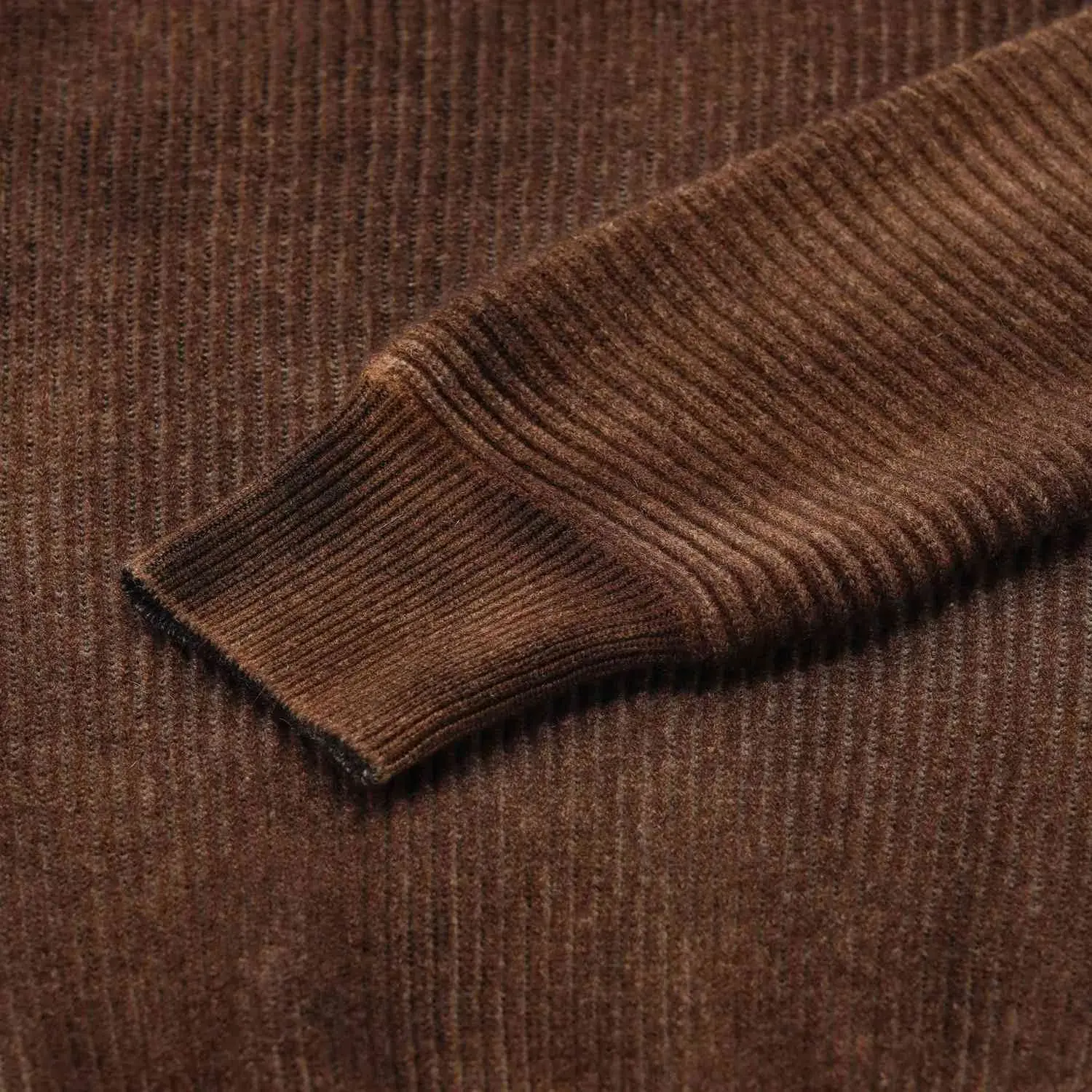 Strukturierter Strickpullover aus Wolle-Kaschmir