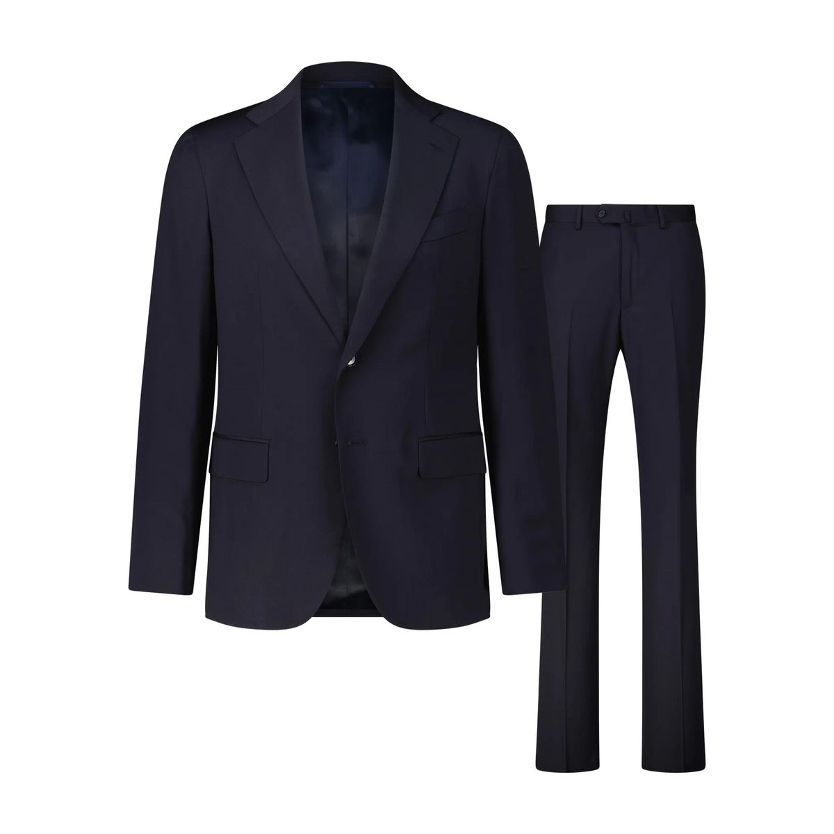 Zweiteiliger Slim-Fit Wollanzug