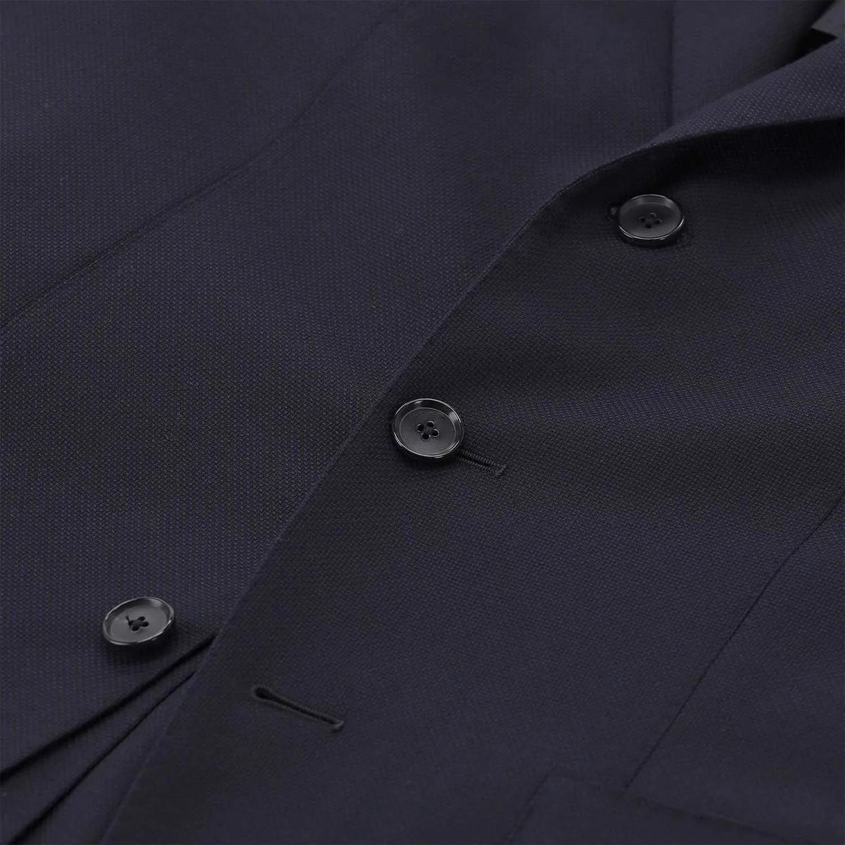 Eleganter Dreiknopf-Wollblazer