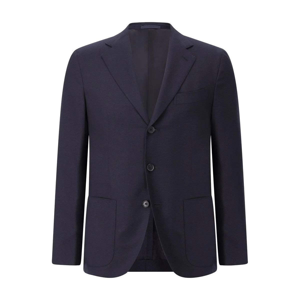 Eleganter Dreiknopf-Wollblazer