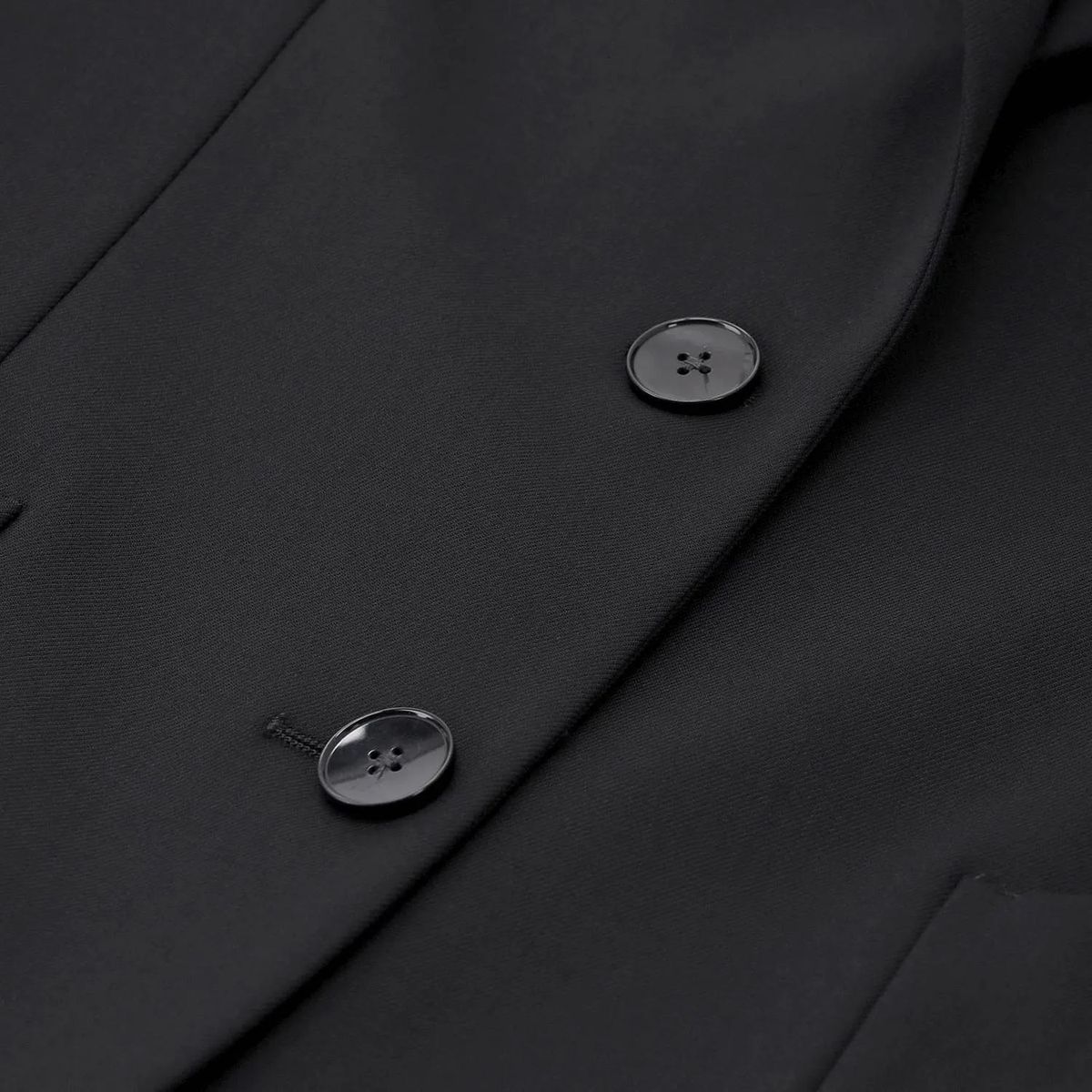 Klassischer Slim-Fit Blazer aus Wollmischung