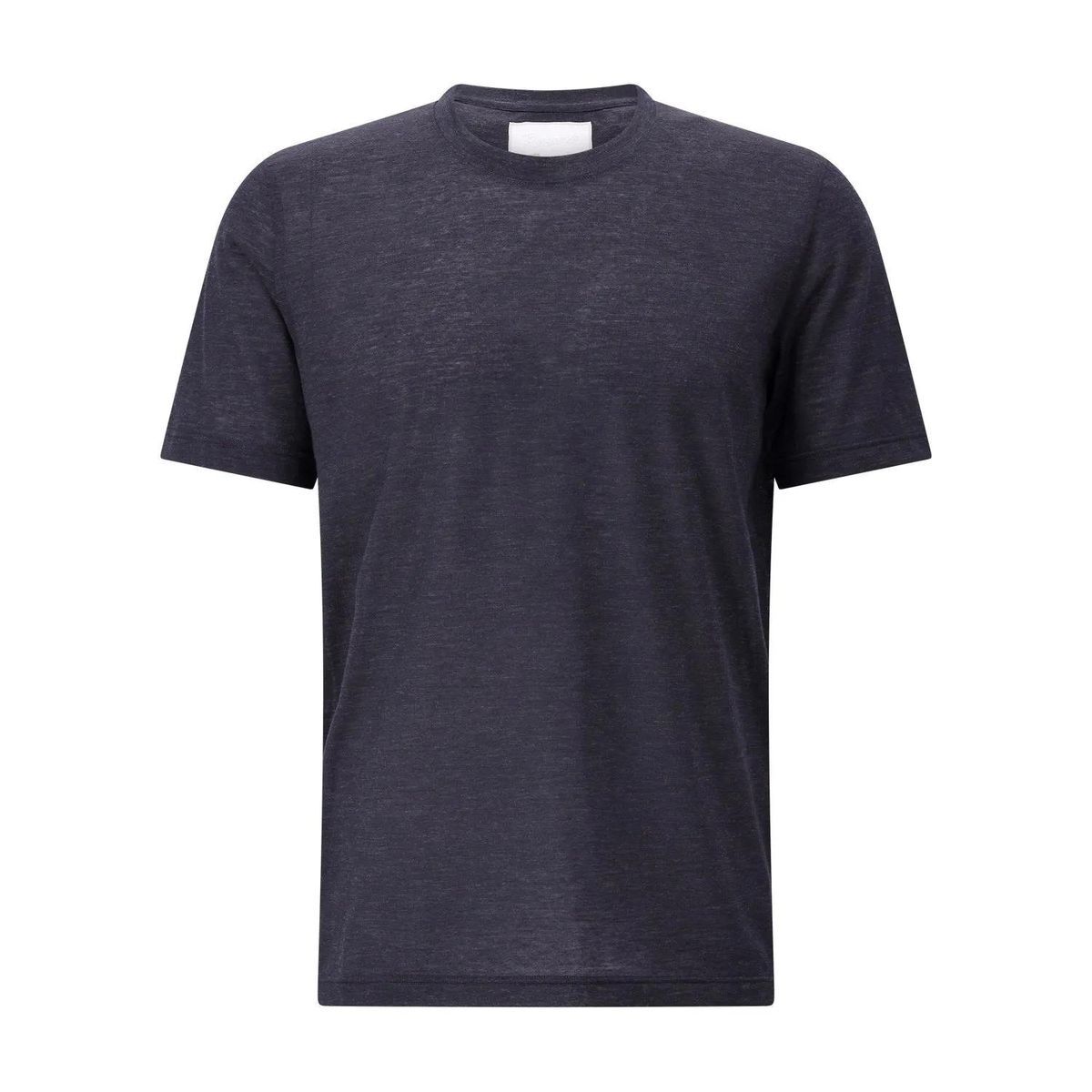 Leichtes Kaschmir T-Shirt mit Rundhalsausschnitt