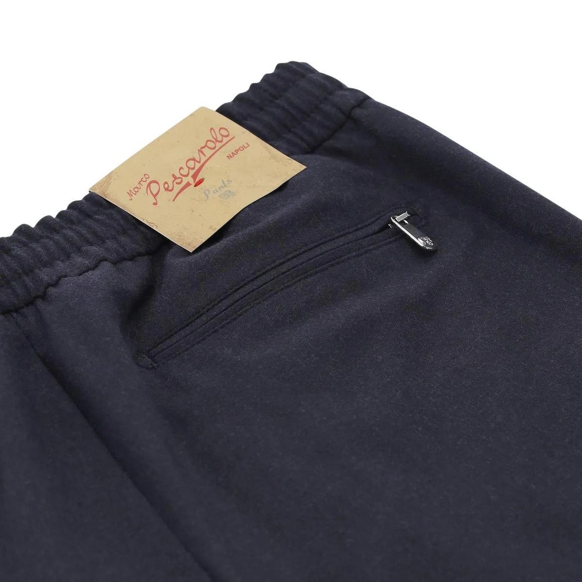 Schmal geschnittene Kaschmirmisch-Jogginghose