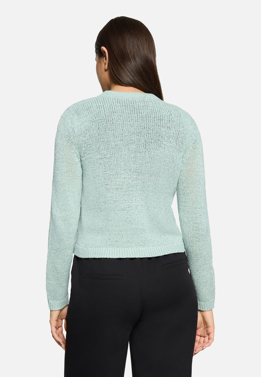 Klassische Strickjacke mit Taschen