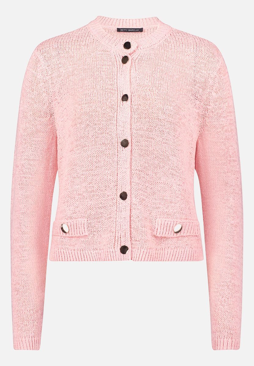 Klassische Strickjacke mit Taschen