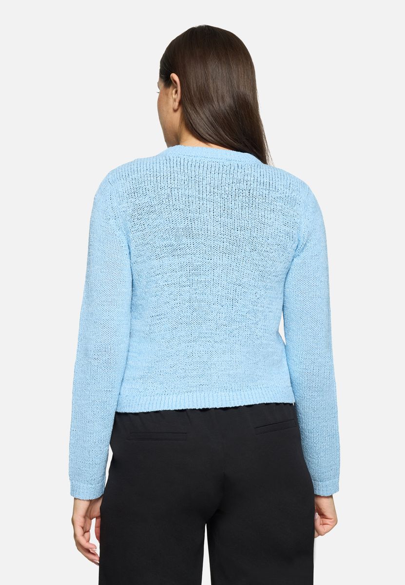 Klassische Strickjacke mit Taschen