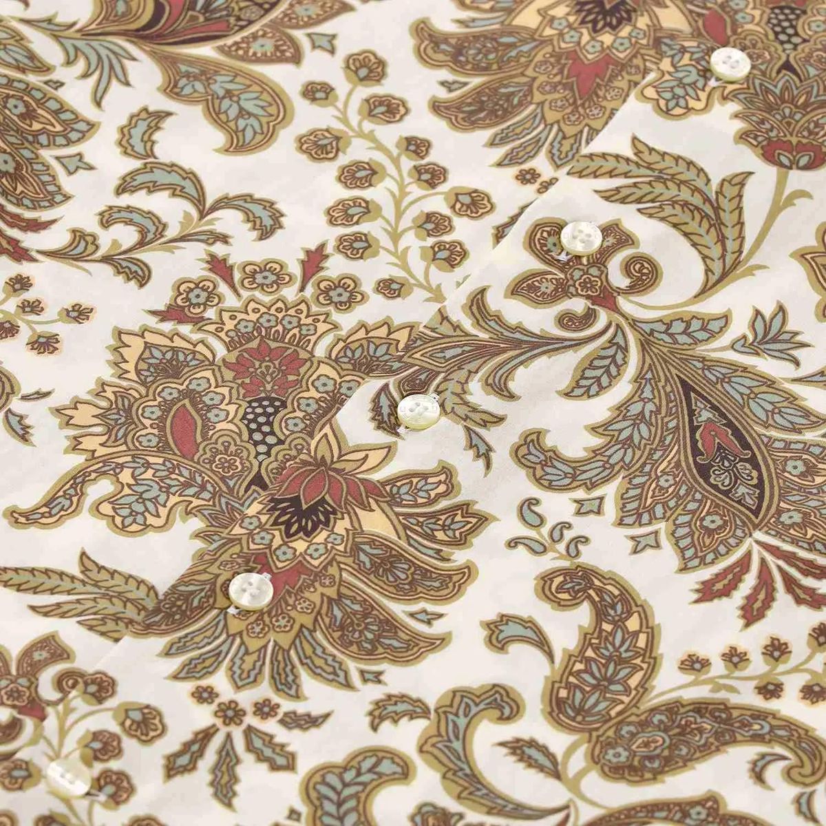 Freizeithemd mit Paisley-Muster aus Baumwolle